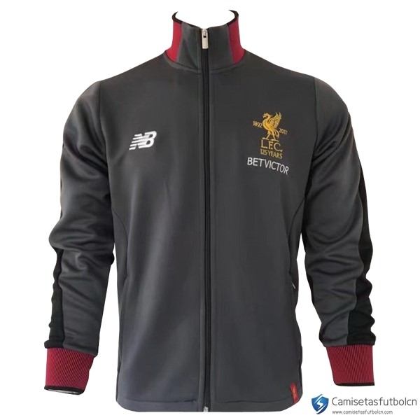 Chaqueta Liverpool 2017-18 Gris Rojo